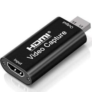 [미국배송] 스위치 PS4 XBOX 스트리밍 교육용 EZONEDEA 4K HDMI 오디오 비디오 캡처 카드 HDMI에서 USB 1080P USB2.0 HD 30FPS 게임