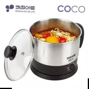 전기냄비 코코 멀티포트 라면포트 B키친아트1002FT 1.5L