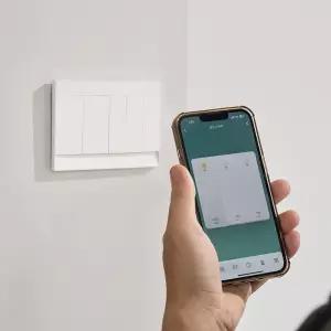 헤이홈 무선 스마트 스위치 커버 스마트홈 타이머 IoT 전등 원격 일괄소등