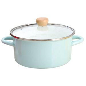 수프 냄비 두꺼운 고양 빈티지 집들이선물 대용량 코팅 에나멜 5L 스튜