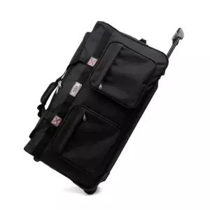 글러브 가방 포수 캐리어 바퀴 바퀴달린 블랙 대용량 캔버스