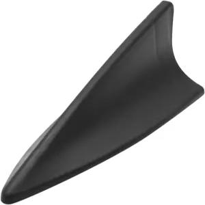 uxcell 자가 접착 블랙 샤크 핀 모양 지붕 더미 공중 장식 안테나 커버 자동차용 범용 방수 기능