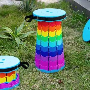 자바라 의자 휴대용 접이식 소형 대형용 간이 폴딩체어 인테리어 보조 폴딩 미니 거원형스툴 접는