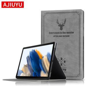 삼성 갤럭시 탭 A8 2021 PU 태블릿 커버 10.5 보호 쉘 AJIUYU 케이스