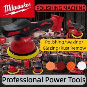 밀워키 8단 디지털 디스플레이 무선 전동 광택기 자동차 왁싱 폴리싱 머신 배터리용)