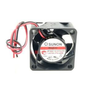 RD 알람 컴퓨터 서버 냉각 팬 40mm MF40201V2-1000C-F99 12V 0.64W 40x40x20MM 3라인 음소거 무음 조용함