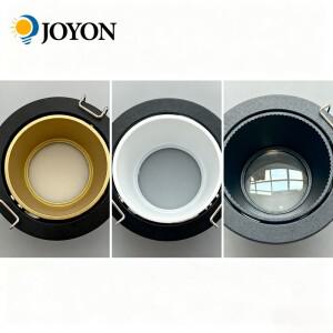 조이인레드 매립형 다운라이트 프레임 GU10 MR16 홀더 원형 천장 장착 스포트라이트 알루미늄 조명 기구 가