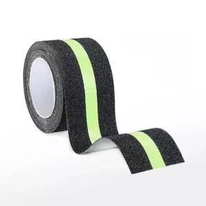 (글루고) 미끄럼방지테이프 실외용 (50mmX5M 야광) 논슬립 경고 형광 안전 계단 발광 경사길 바닥 표시