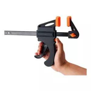 키밍 목공용 퀵그립 클램프 공구 집게 고정 F형 6in홀딩 크램프 F클램프 만력기 바이스 핸드 파이프 클랩프