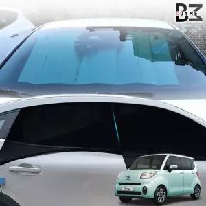 레이 차박 캠핑 모기장 햇빛가리개세트량용커텐 자동 풀세트 커튼 량가리개 량용 썬바이저 카커