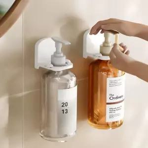 샴푸용기홀더 샴푸 손소독제 컨디셔너 거치 디스펜서 공중부양