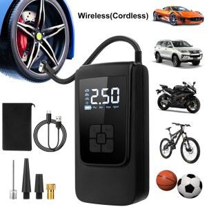 에어콤프레서 휴대용 공기 압축기 타이어 팽창기 펌프 무선 오토바이 자전거 공에 대한 정확한 압력