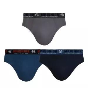 엠알주니어 MR 주니어 삼각팬티 순면 스판 557 남학생 브리프 3종1134110