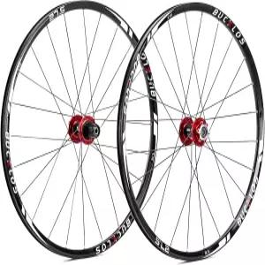 버클로스 26인치/27.5인치/29인치 산악 자전거 휠셋 카본 허브 MTB 휠 퀵 릴리즈 디스크 브레이크 24시간