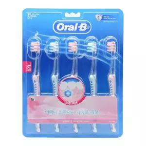 [골드스마일]오랄비 벨벳 초미세모 초소형헤드 칫솔 5입 부드러운모칫솔