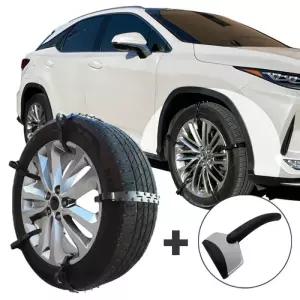 볼보 XC60 차량용 스노우체인 자동차 벨트형 타이어체인 10P