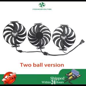 ASUS TUF 게이밍 라데온 RX 6700 XT RX 6800 XT 6900 OC 에디션 그래픽 카드용 95MM RX6700XT RX6800 RX690