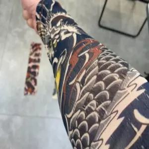 팔토시 이레즈미 타투 토시 쿨토시 여름 혹서기 문신 토시