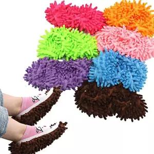 청소 실내화 극세사 발걸레 슬리퍼 거실 걸레 극세사 거실 실내화 발걸레