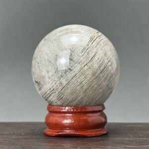 천연 크리스탈 멜라루카 정원 유령 석영 공 레이키 에너지 치유 명상 점 홈 데코 수집 + 베이스