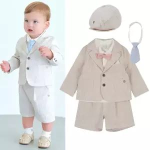 [롯데백화점]에뜨와 렉스정장3PCS모자SET 07T023201/임신,출산,신생아,백일,돌선물,유아정장