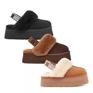 [공식]24FW 여성양모밴드슬리퍼 펀케트-블랙,브라운,체스트넛 3종 1택