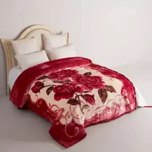 벨벳 싱글 밍크담요 더블레이어 꿈의 겨울 하늘 인생 극세사