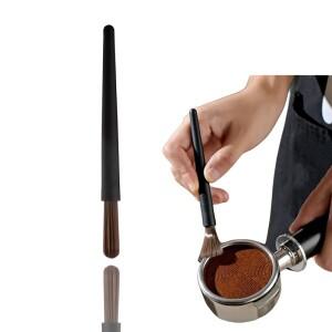 커피 브러시 전문 그라인더 PS 핸들 나일론 강모 에스프레소 그라운드 청소