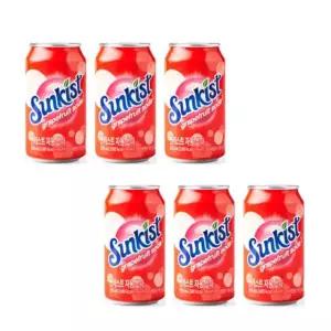 광동 썬키스트 자몽 소다 에이드 뚱캔 350ml 24개