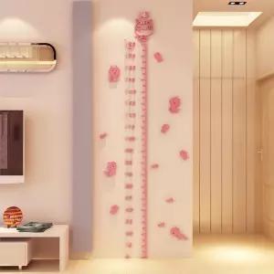 유치원 아이방 성장기록 키재기 스티커 거실벽 성장일기 신장계 아기키재기