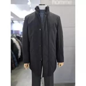 [바쏘옴므]바쏘옴므 세이브존03 바쏘옴므 남성 블랙 밍크 에리FUR 구스 코트 점퍼 WSAQAZ4UA55A (44784174)