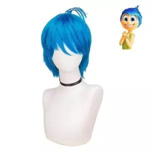 인사이드아웃 코스프레 가발 아이들 걱정 분노 캐릭터 애니메이션 코스튬 소품