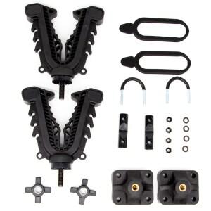 [호환품]고무 코팅 및 플라스틱 베이스 ATV UTV 총기 거치대