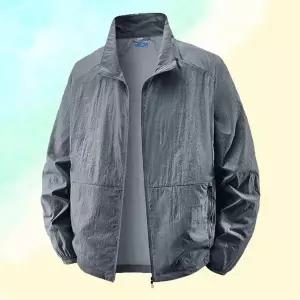 남성용 바람막이 경량 점퍼 봄 가을 환절기 재킷 (WFKFFGW)