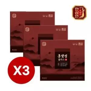 [한삼인]농협한삼인 홍삼진플러스 18박스(총 90포)+쇼핑백 3개[35670133]