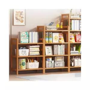 3단 다용도 조립 나무 수납선반 원목 4단 정리대 5단