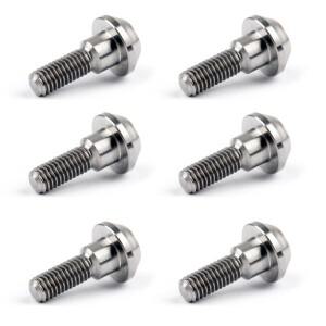 Artudatech M6 x 20mm 티타늄/Ti 디스크 브레이크 로터 볼트 스즈키 GSXR 용 Yamaha R1 R6 YZF 나사 바이크