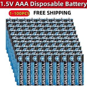 2024  1.5V AAA 일회용 알카라인 건전지 CD 플레이어 와이어 Led 라이트 장난감 Mp3 카메라 플래시 면도기