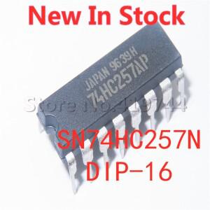 5개/몫 SN74HC257N DIP-16 멀티플렉서    IC