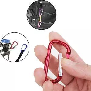 알루미늄 비너 D형 카라비너 열쇠고리 미니카라비너