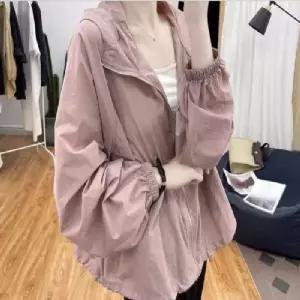 여성바람막이점퍼 자외선차단 여름점퍼 후드집업자켓 아웃도어 등산 캠핑