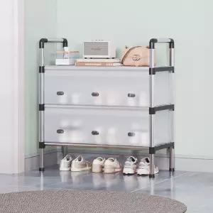 삼단 신발정리대 조립식 신발장 신발보관함