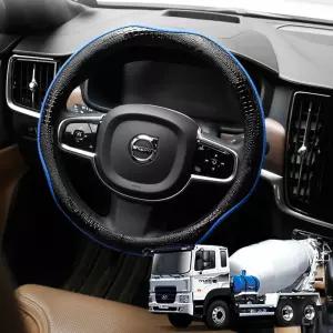 뉴파워트럭믹서 스네이크가죽 카본핸들커버호환