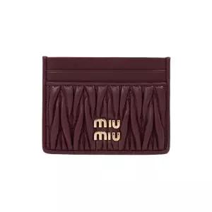 [럭셔리에비뉴] 5MC076 AFPP F0007 SS26 여성 마테라쎄 나파 카드지갑