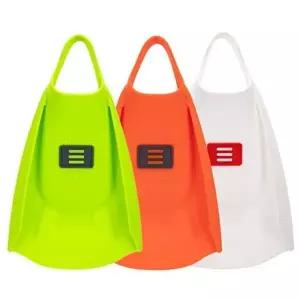 DMC 수영 훈련용 숏핀 오리발 형광색 U112536 수영오리발