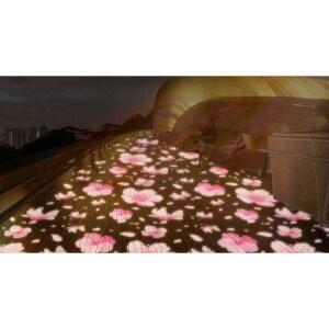 로고젝터 바닥 옥외 조명 홍보 시네빔 업소용