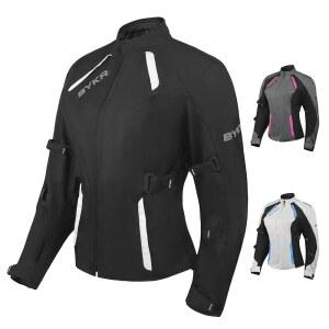 BYKR 여성용 모터스포츠용 모터사이클 재킷 엔듀로 바이커 어드벤처 CE 장갑 파워스포츠 보호