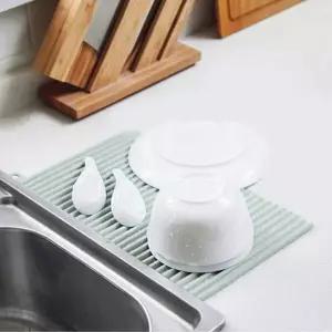 [셀러에이드]미니멀 실리콘 드라잉 매트 냄비받침 미니 건조매트