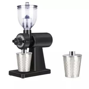 원두그라인더 에스프레소 메이커 커피 전동 홈카페 블랙 커피머신 업소용