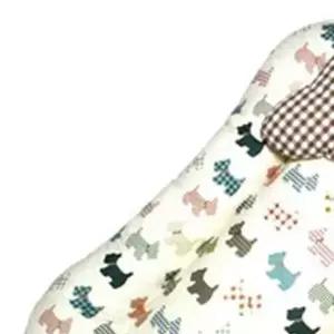 뽀송뽀송 땅콩침대 보트침대 침대 테리어 베이지 신생아침구 베개포함